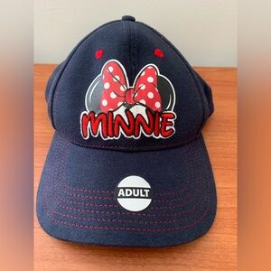 Disney Minnie Mouse Cap Adult Women’s Dark Blue New
